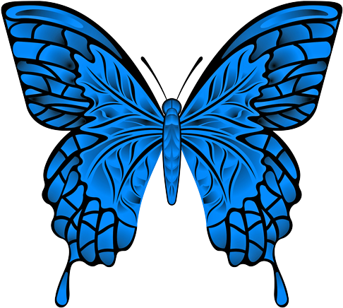 Butterfly Tattoos Designs 103 1 - Vektörel Kelebek - Free Transparent PNG Clipart Images Download. - Transparent PNG Free Download
