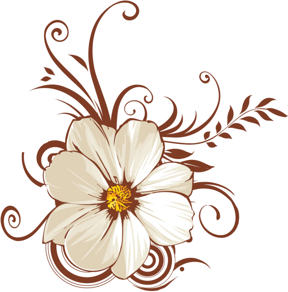 Résultat De Recherche D'images Pour "dessin De Fleur - Flower Background Png Vector - Free Transparent PNG Clipart Images Download. - Transparent PNG Free Download