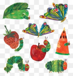The Very Hungry Caterpillar Set By The World Of Eric - Very Hungry Caterpillar - Free Transparent PNG Clipart Images Download. - Transparent PNG Free Download