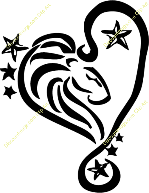 Leo Tattoo Designs Clipart Leo Tattoo Zodiac - Heart Of A Lion Symbol - Free Transparent PNG Clipart Images Download. - Transparent PNG Free Download