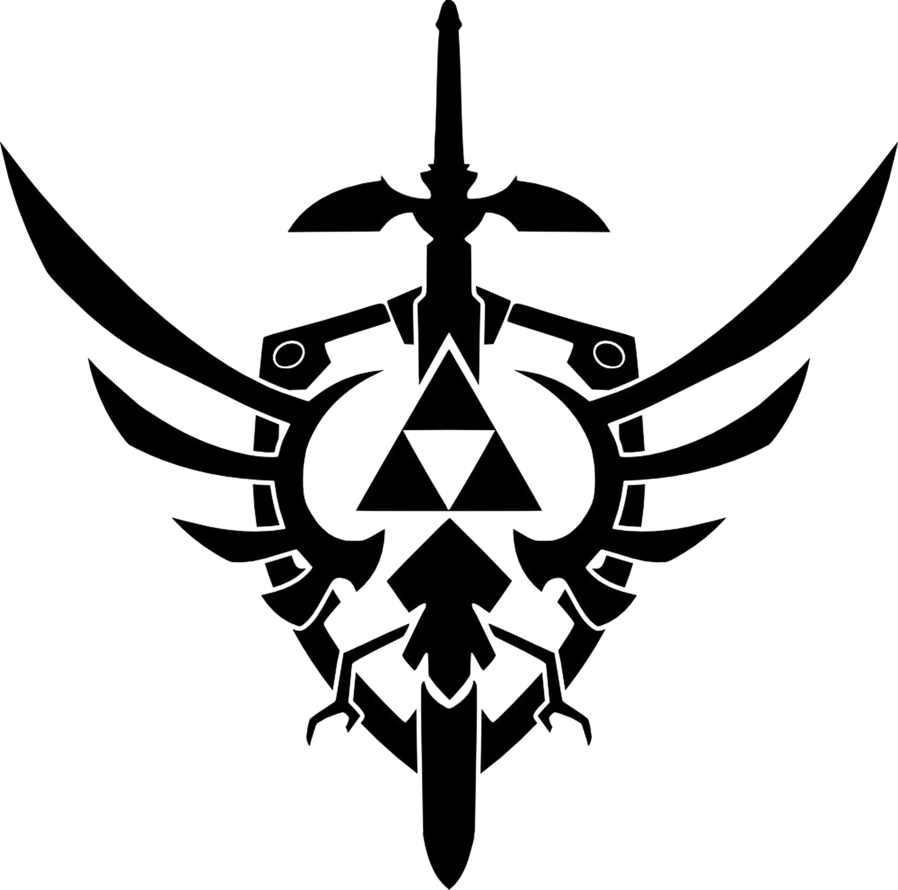 Image Tattoo Meaning Png - Triforce And Master Sword - Free Transparent PNG Clipart Images Download. - Transparent PNG Free Download