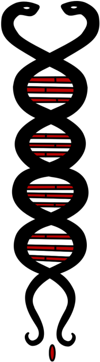 Dna Snake Tattoo - Dna Snake Tattoo - Free Transparent PNG Clipart Images Download. - Transparent PNG Free Download