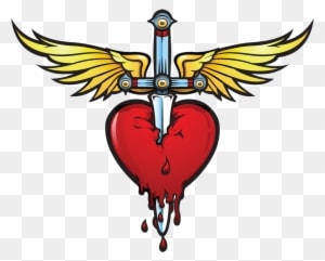 Heart And Dagger - Heart And Dagger - Free Transparent PNG Clipart Images Download. - Transparent PNG Free Download