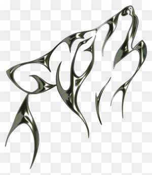 Gray Wolf Drawing Tattoo Line Art Pencil - Gray Wolf Drawing Tattoo Line Art Pencil - Free Transparent PNG Clipart Images Download. - Transparent PNG Free Download