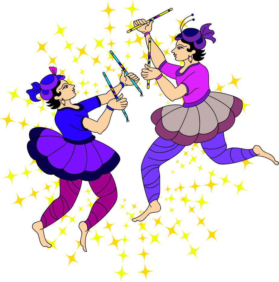 Tattoo Vector Art Dance Royalty-free Indian Garba Clipart - Tattoo Vector Art Dance Royalty-free Indian Garba Clipart - Free Transparent PNG Clipart Images Download. - Transparent PNG Free Download