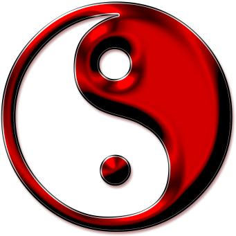 Red Top Heart Yin Yang Tattoo Images Png Images - Yin Yang Royalty Free - Free Transparent PNG Clipart Images Download. - Transparent PNG Free Download