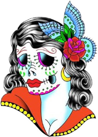 Discover Ideas About Day Of Dead Tattoo - Calavera - Free Transparent PNG Clipart Images Download. - Transparent PNG Free Download
