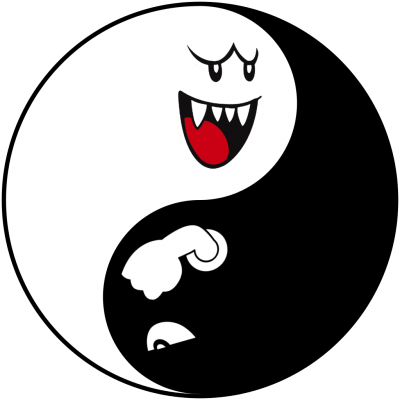 Bullet And Mario Yin Yang Tattoos Png - Bullet Bill Yin Yang - Free Transparent PNG Clipart Images Download. - Transparent PNG Free Download