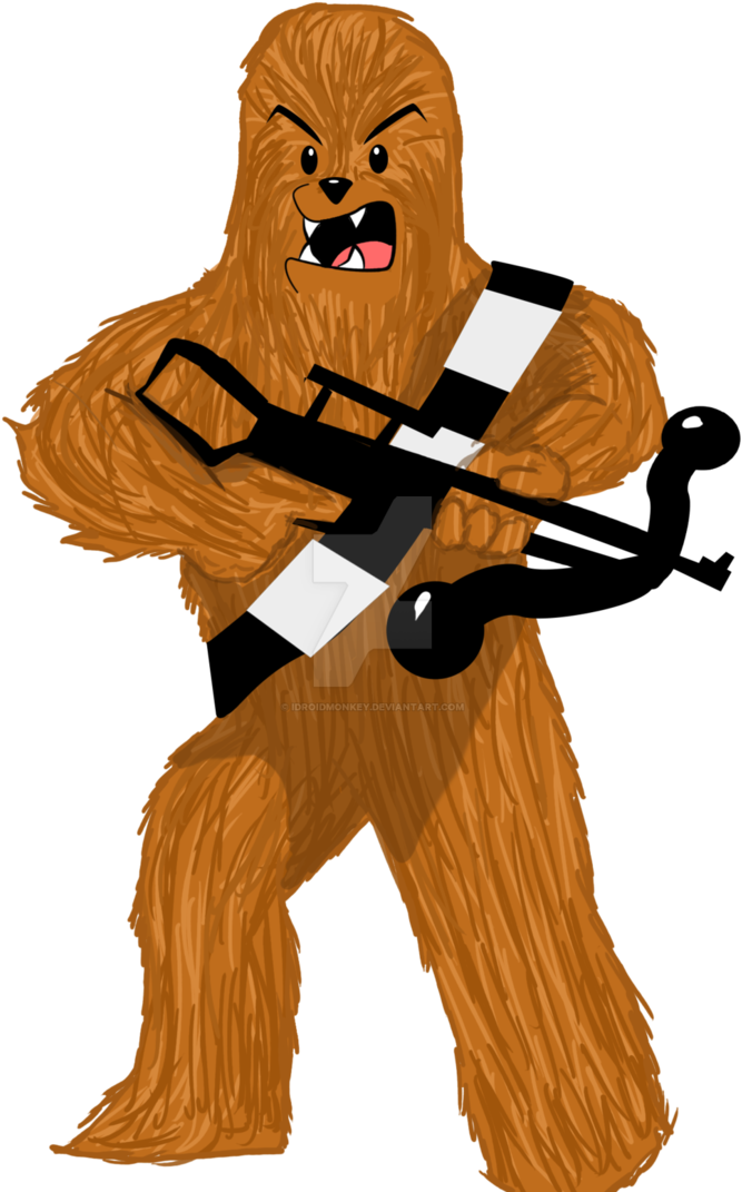 Chewbacca Black And White Excellent Clipart Star Wars - Drawing - Free Transparent PNG Clipart Images Download. - Transparent PNG Free Download