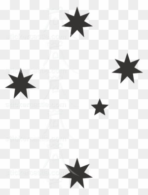 Southern Cross - Southern Cross Stars Vector - Free Transparent PNG Clipart Images Download. - Tattoo Transparent PNG Free Download