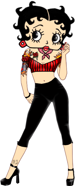 Sexy Betty Betty Boop Tattoos, Betty White, Lucille - Cartoon - Free Transparent PNG Clipart Images Download. - Transparent PNG Free Download
