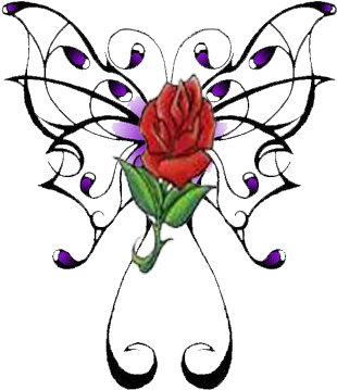 Butterfly Tattoo 34copy - Tribal Butterfly - Free Transparent PNG Clipart Images Download. - Transparent PNG Free Download