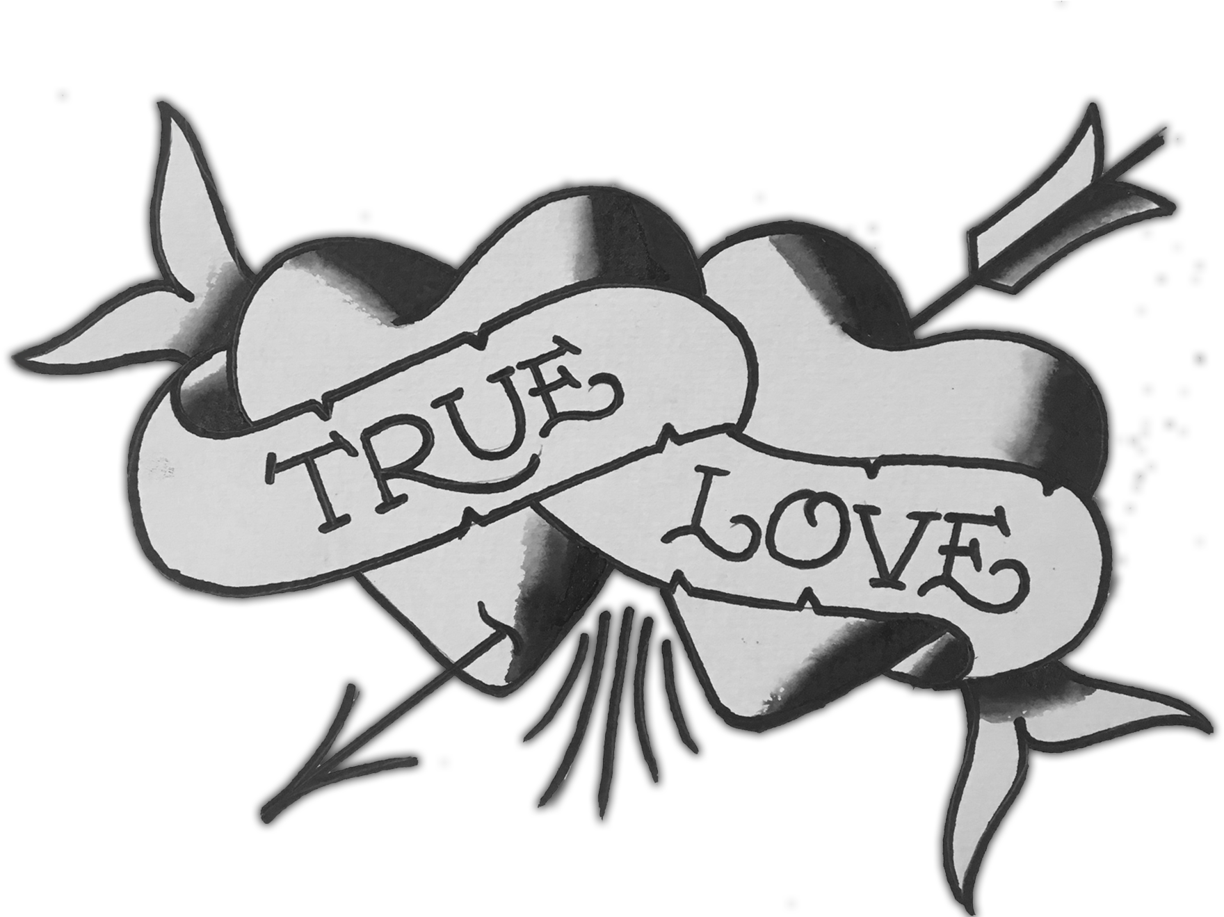 Transparent Love Tattoo Png - True Love Tattoo Png, Png Download - Transparent PNG Free Download