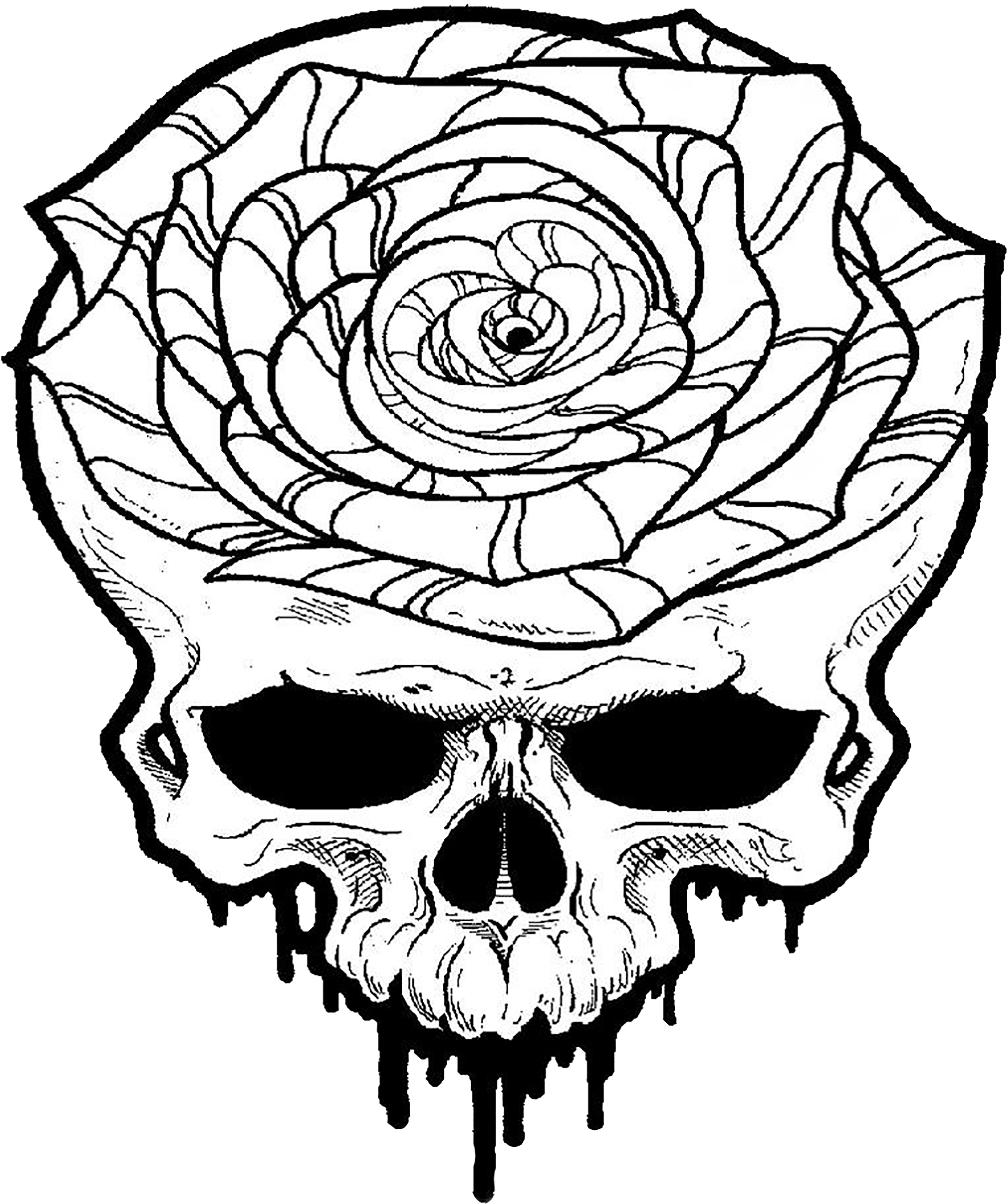 Gypsy Rose Tattoo & Piercing Tattoo Artist Body Piercing - Rose Tattoo 1 Line, HD Png Download - Transparent PNG Free Download