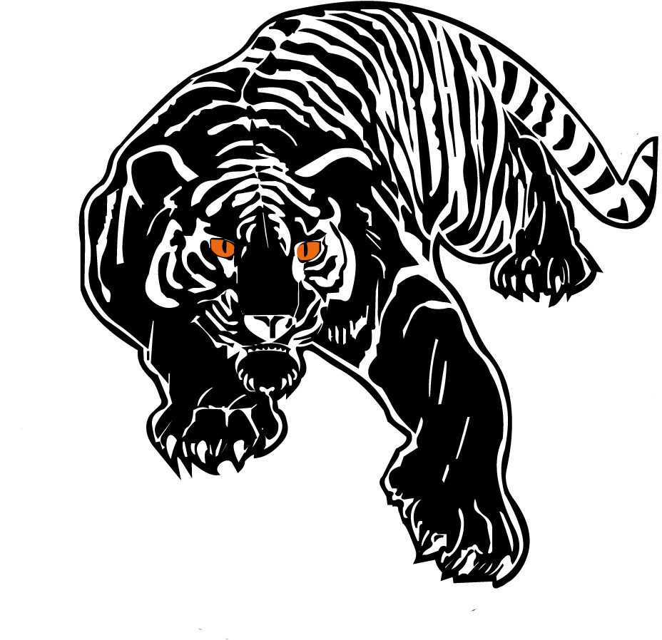 Tattoo Tiger Black Png, Transparent - Transparent PNG Free Download