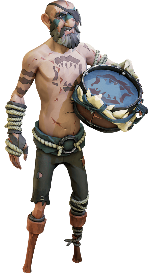 Sea Of Thieves Chest Png - Sea Of Thieves Hungering Deep Tattoo, Transparent - Transparent PNG Free Download