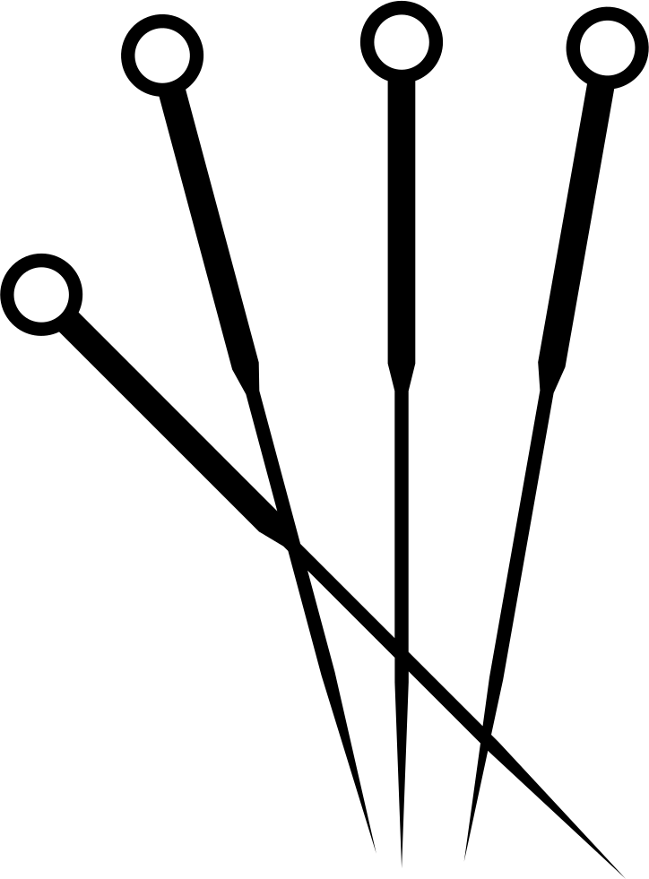 Acupuncture Needles Svg Png - Acupuncture Png, Transparent - Transparent PNG Free Download