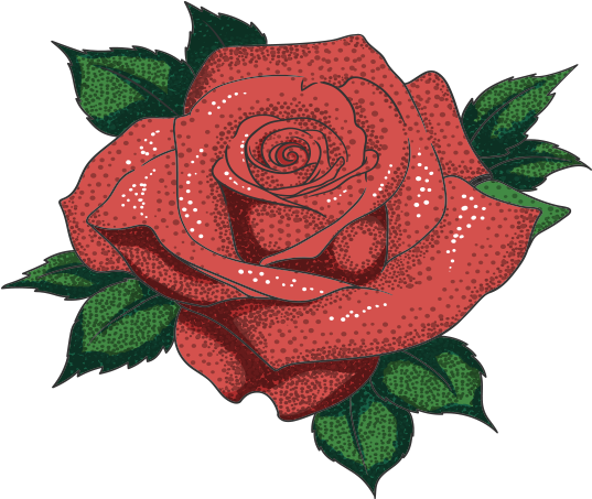 Rose Tattoo Png Image - Rose Shoe Designs Flower, Transparent - Transparent PNG Free Download