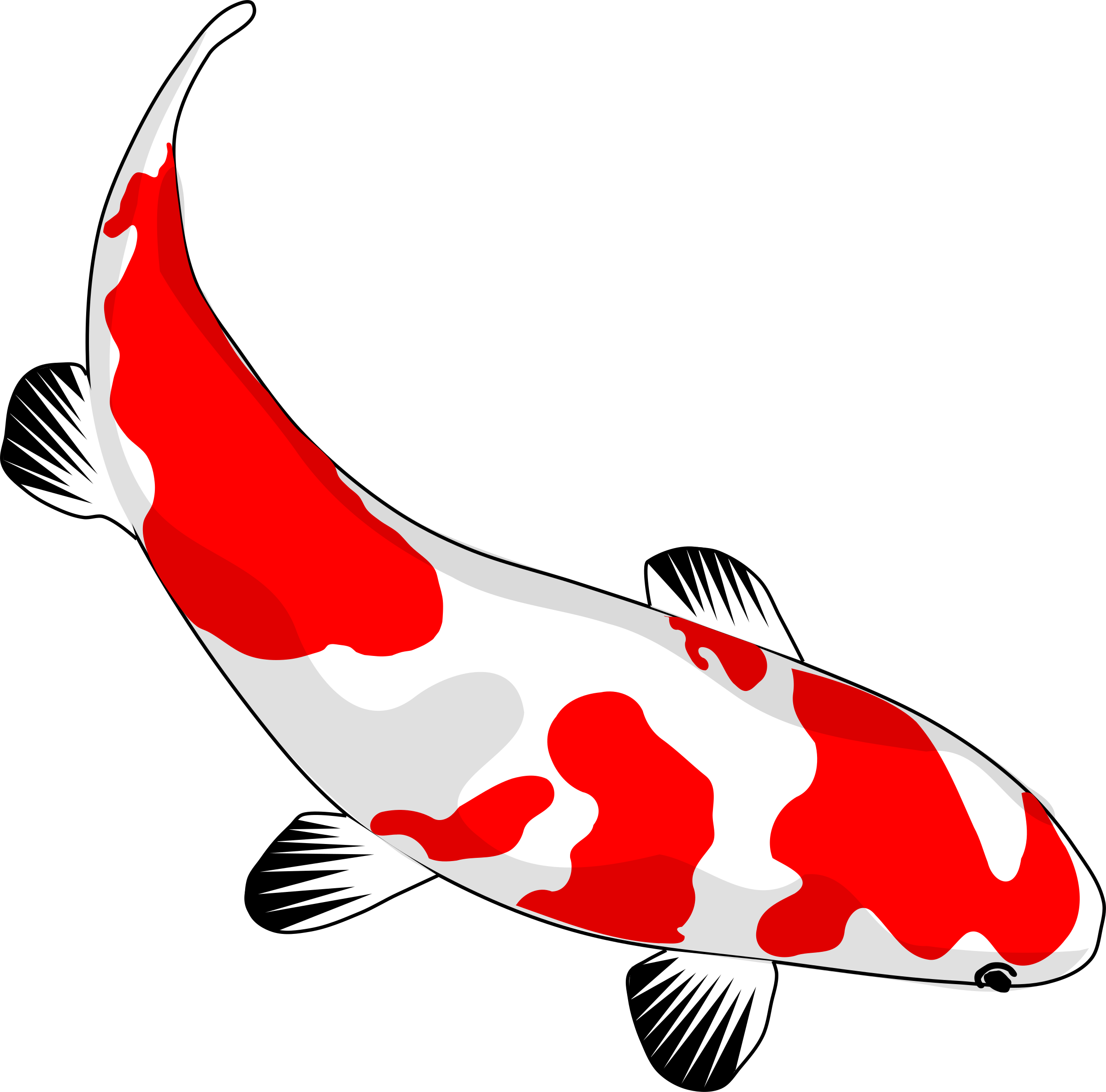 Koi Fish Clip Art Png Pinterest Koifishclipartpng Ⓒ, Transparent - Transparent PNG Free Download