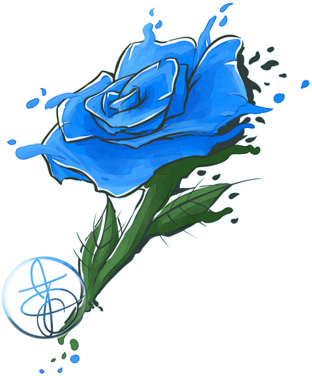 Transparent Blue Rose Png - Rose, Png Download - Transparent PNG Free Download