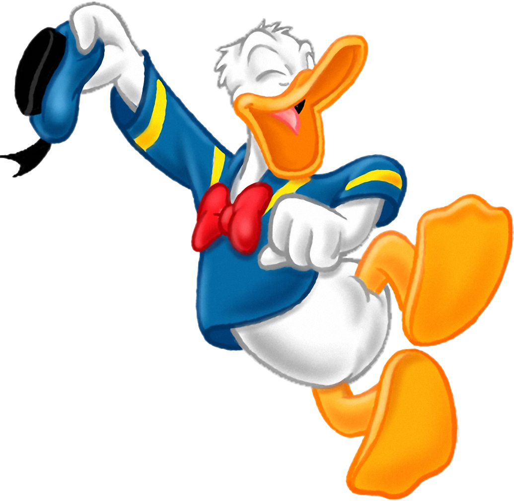 30763 - Donald Duck Jumping Png, Transparent - Transparent PNG Free Download