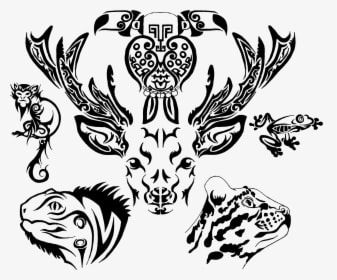 Tribal Tattoo - Illustration - Illustration, HD Png Download - Transparent PNG Free Download