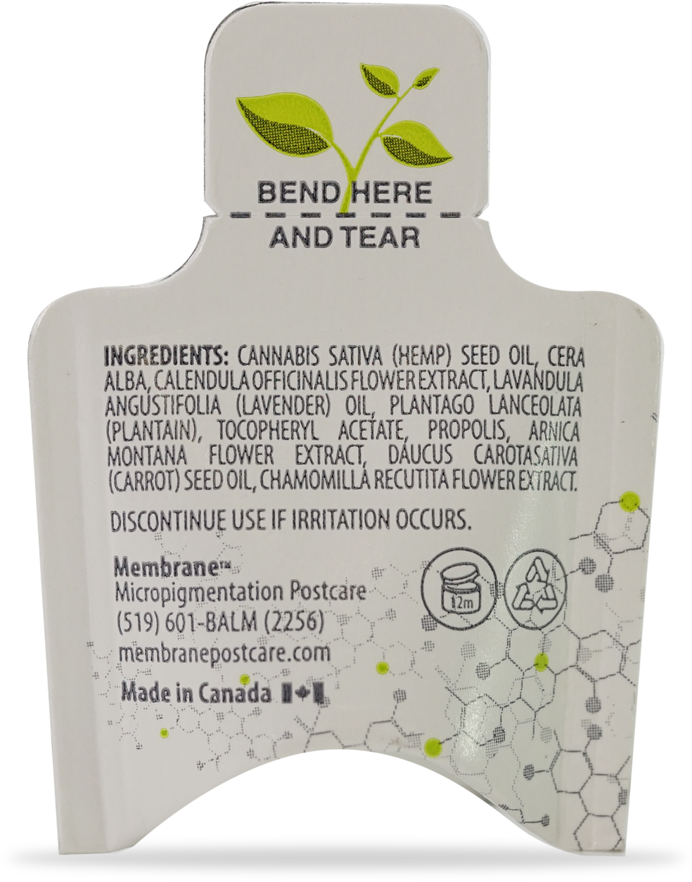 Membrane Microbalm Pillow Packs 5ml Ea - Paper, HD Png Download - Transparent PNG Free Download