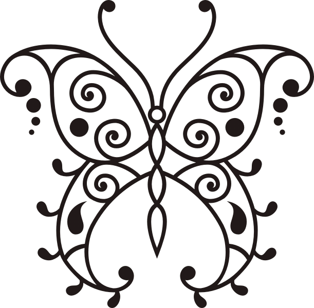Sketch Tattoo Line Art Photography Clip Art - Swallowtail Butterfly, HD Png Download - Transparent PNG Free Download