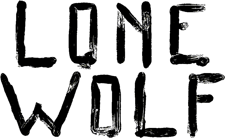 Lone Wolf Word Tattoo, HD Png Download - Transparent PNG Free Download