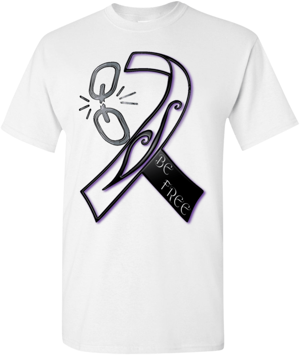 Recovery Ribbon Tattoo Design T-shirt - Addiction Recovery Ribbon Tattoo, HD Png Download - Transparent PNG Free Download