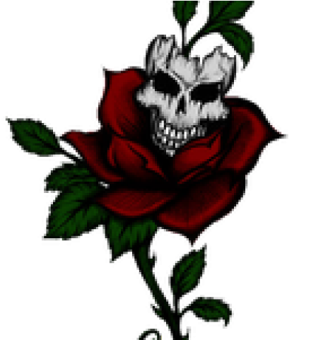 Free Rose Tattoo Clipart - Rose Tattoo Png Transparent, Png Download - Transparent PNG Free Download