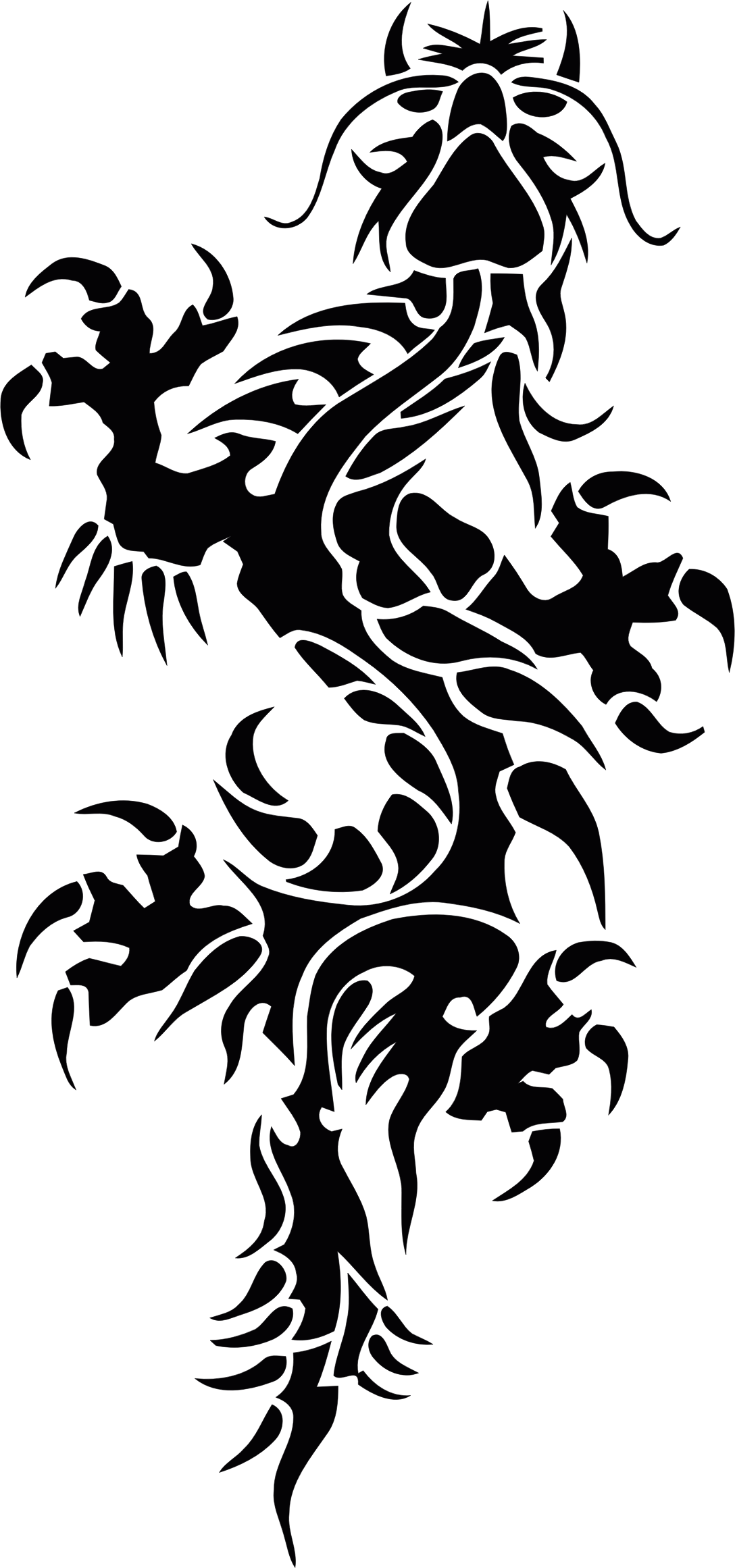 Transparent Komodo Dragon Clipart - Forearm Dragon Tattoos Female, HD Png Download - Transparent PNG Free Download