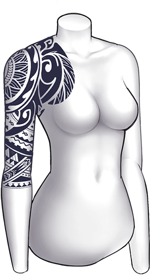 Red Rose Tribal Tattoos Episode Interactive, HD Png Download - Transparent PNG Free Download