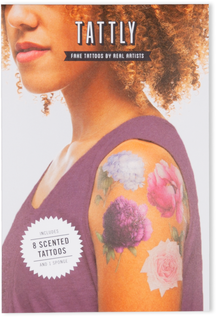 Tattly Scented Temporary Tattoo, HD Png Download - Transparent PNG Free Download