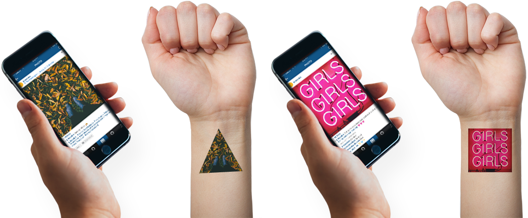 Custom-tats - Customized Temporary Tattoos, HD Png Download - Transparent PNG Free Download