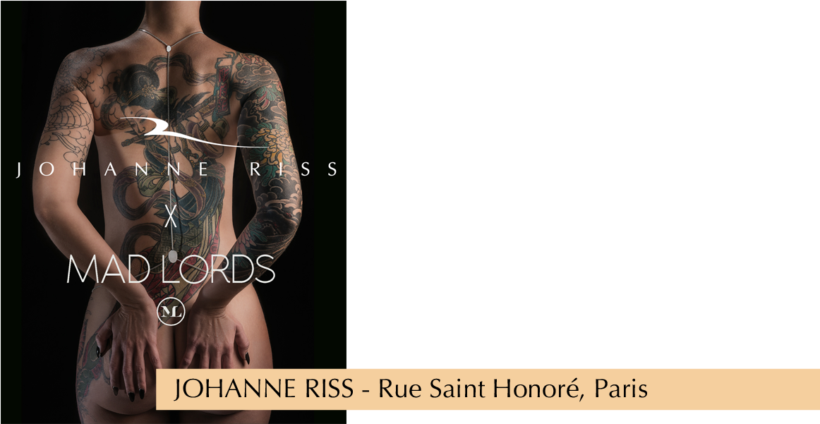 Johanne Riss X Mad Lords Paris Tattoo - Tattoo, HD Png Download - Transparent PNG Free Download