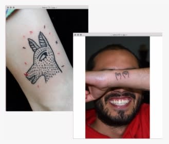 Handpoked Tattoos, HD Png Download - Transparent PNG Free Download