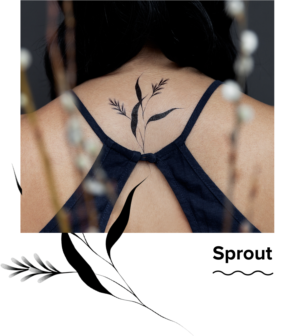 Sprout - Tattoo By Lara Maju, HD Png Download - Transparent PNG Free Download
