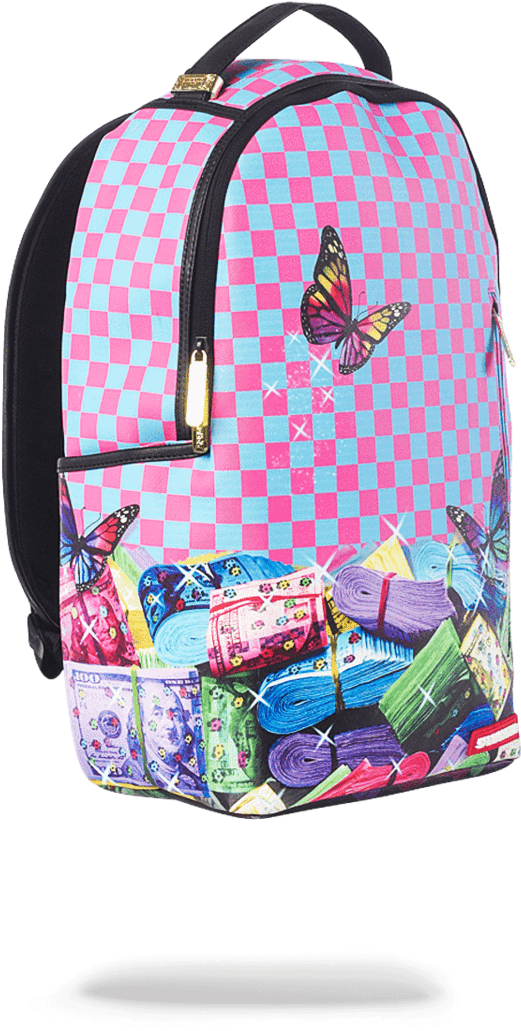 Sprayground Rainbow Stacks Backpack, HD Png Download - Transparent PNG Free Download