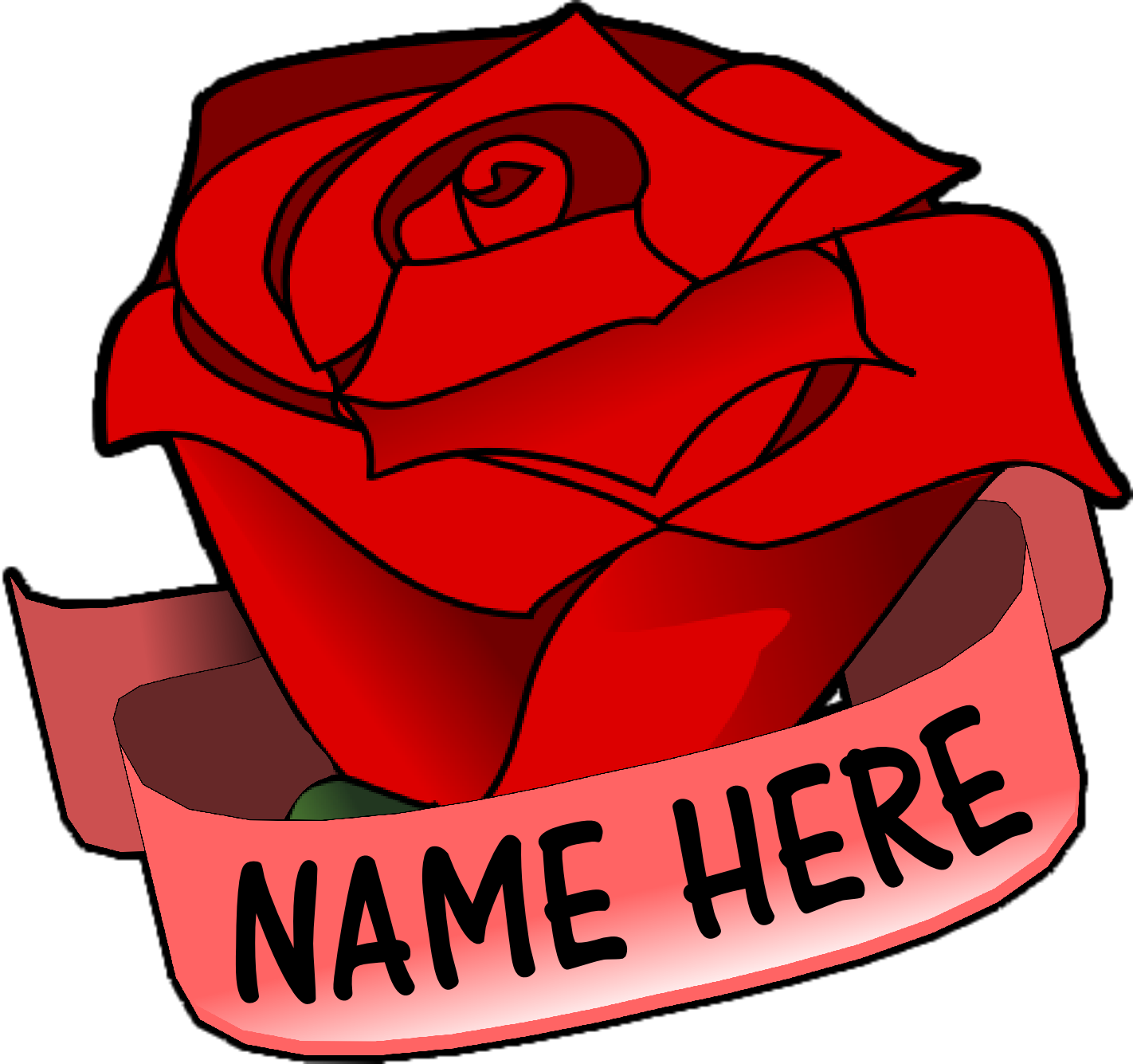 Red Rose Clipart, HD Png Download - Transparent PNG Free Download
