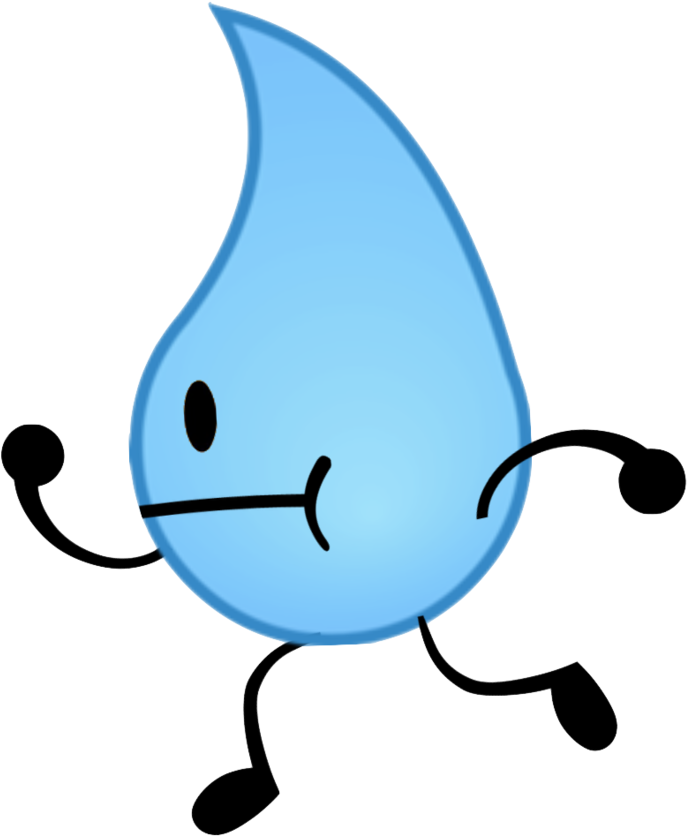 Asset Teardrop Gloomy Grim Clip Art - Bfb Intro Poses Bfdi Asset, HD Png Download - Transparent PNG Free Download