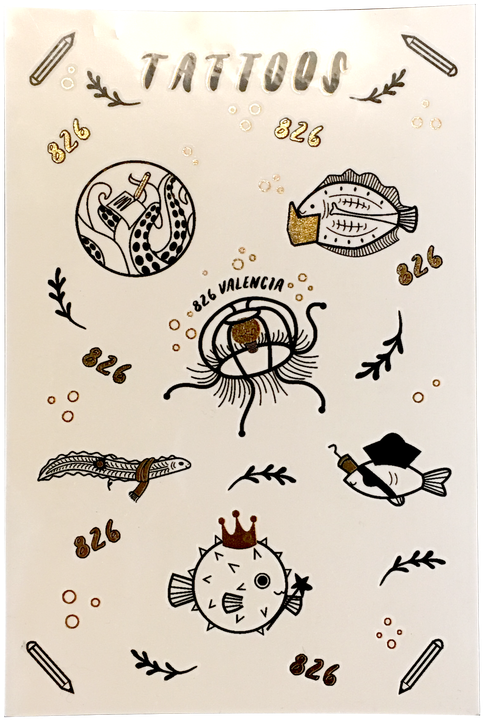 Gold Embossed Customizable Tattoos - Illustration, HD Png Download - Transparent PNG Free Download