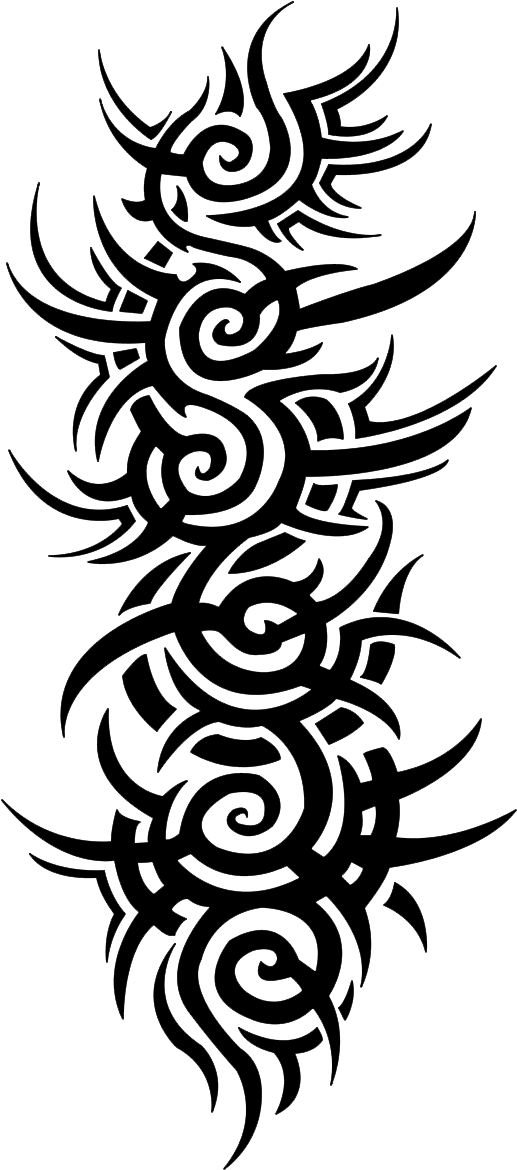 Gothic Tattoo Vertical - Tattoo Images For Picsart, HD Png Download - Transparent PNG Free Download