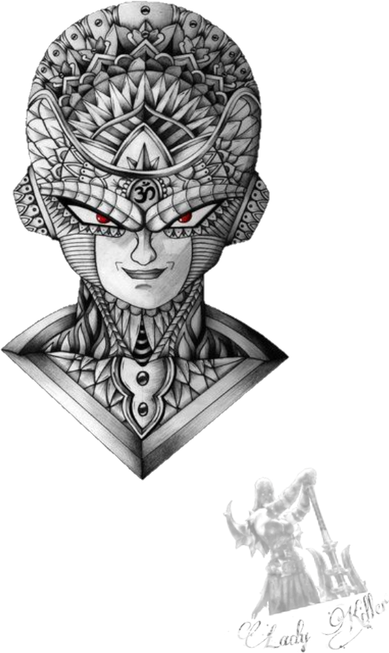 Transparent Frieza Png - Dragon Ball Z Tattoo Black And White, Png Download - Transparent PNG Free Download