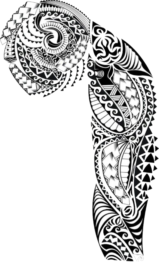 Tattoo Png Transparent Tattoo Images Pluspng - Maori Tattoo Sleeve Designs, Png Download - Transparent PNG Free Download