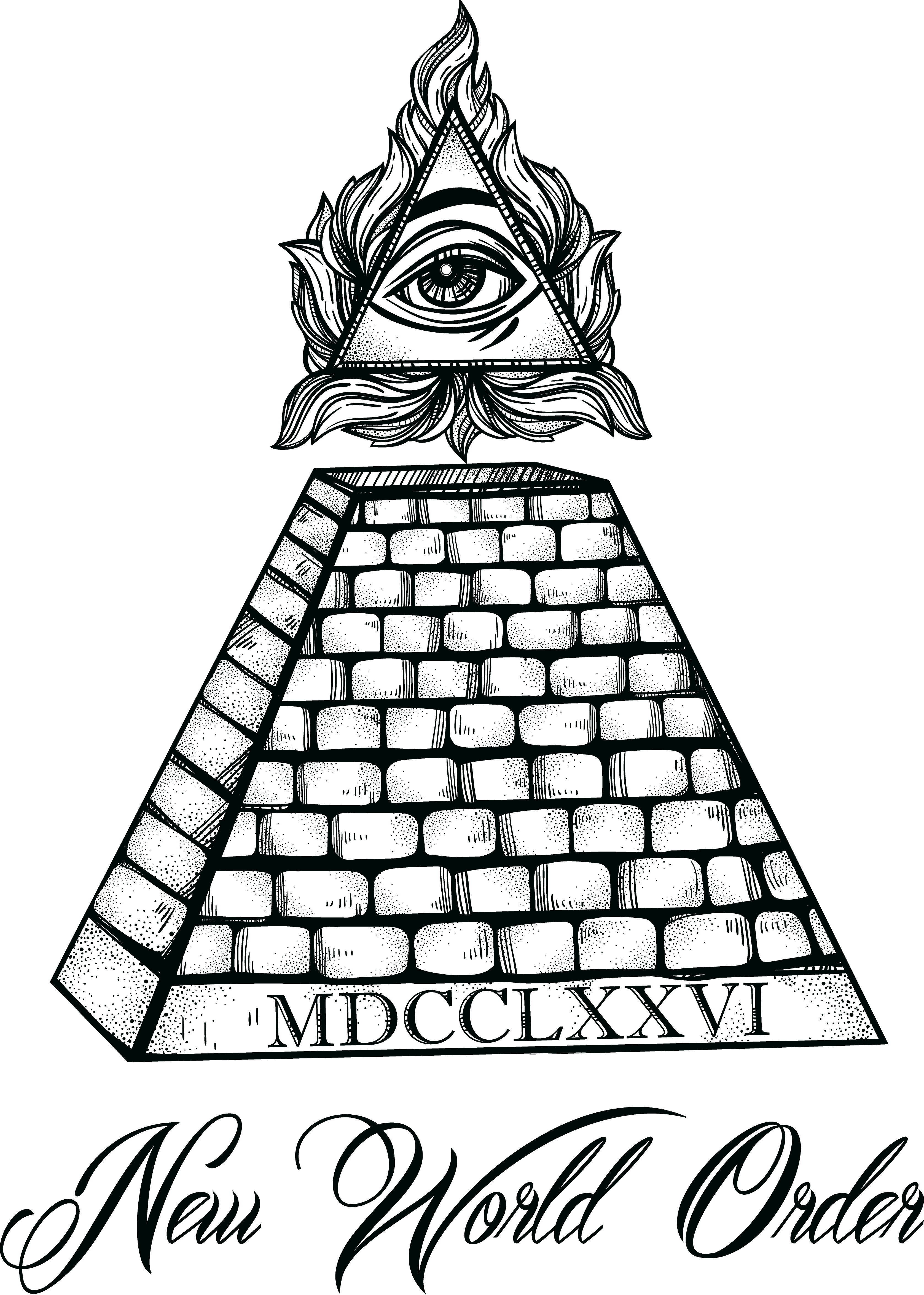 Transparent Triangle Eye Png - All Seeing Eye Pyramid Tattoo Designs, Png Download - Transparent PNG Free Download