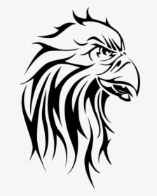 Awesome Vector Eagle Head Tattoo Design - Tattoo Designs Of Eagle, HD Png Download - Tattoo Transparent PNG Free Download