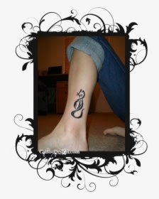Cat Tattoo On Ankle - Tattoo Chesire Cat Smile, HD Png Download - Tattoo Transparent PNG Free Download