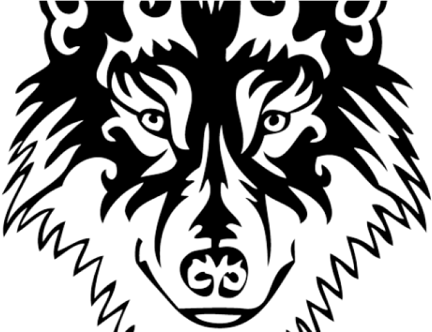 Lion Tattoo Png Transparent Images - Wolf Pentagram, Png Download - Transparent PNG Free Download