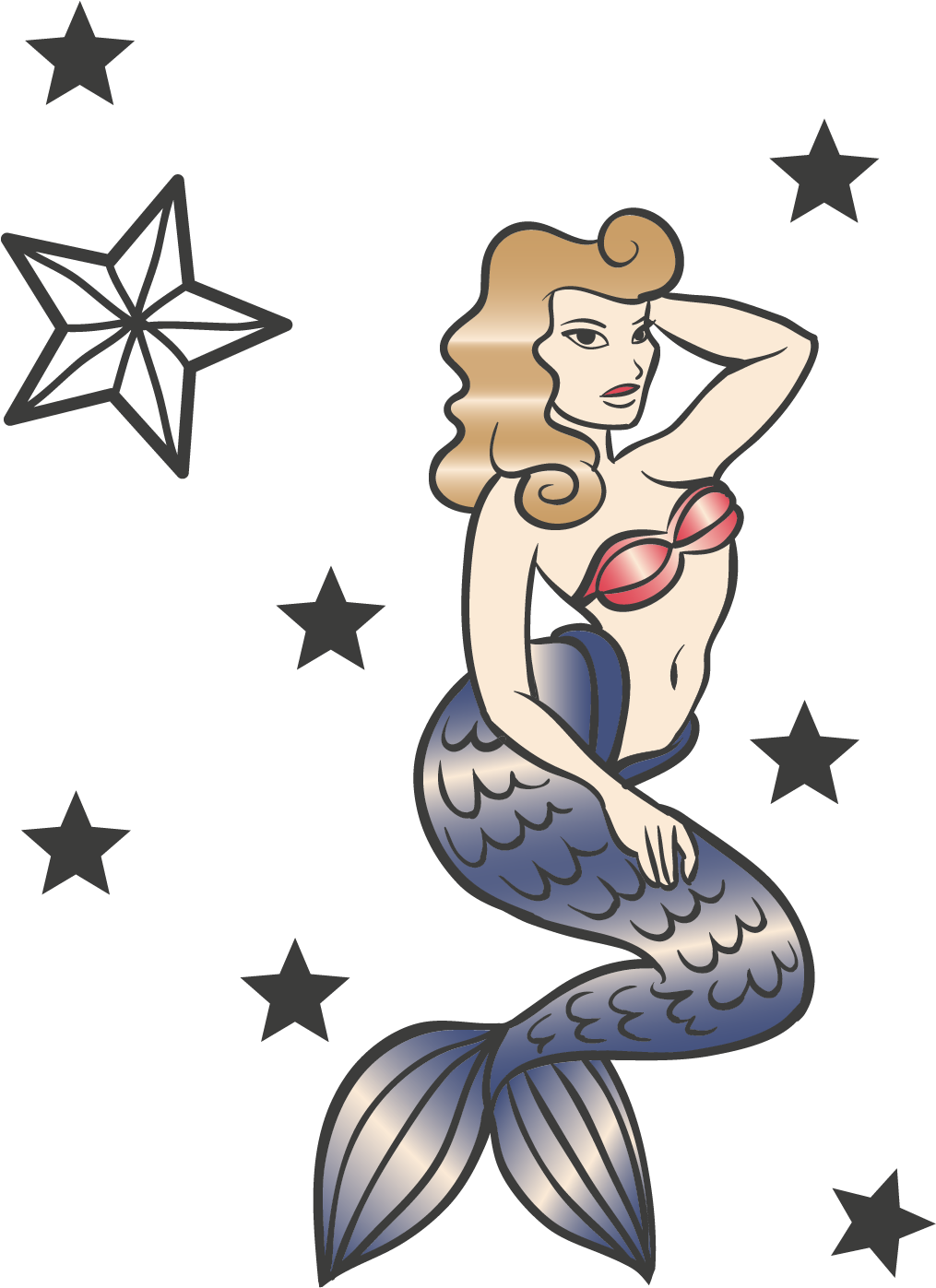 Old School Euclidean Vector Flash - Old School Tattoo Gold, HD Png Download - Transparent PNG Free Download